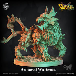 Armored Warbeast  by Cast N Play (Verdant Hideout)