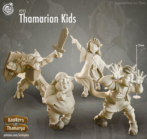 Thamarian Orphan Kids by Cast N Play (Hawkers of Thamarya)